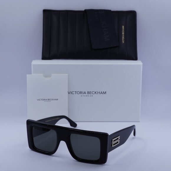 Victoria Beckham VB677S 001 Square Sunglasses – Black/Grey - Picture 5 of 13